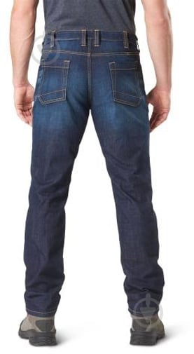 Джинсы 5.11 Tactical тактические Defender-Flex Slim Jean 74465 р. W33/L34 Dark Wash Indigo - фото 22