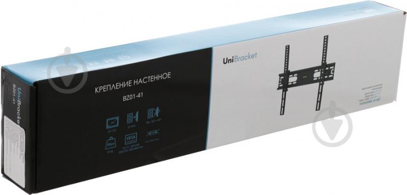 Крепление для телевизора UniBracket BZ01-41 наклонные 32"-55" черный - фото 4