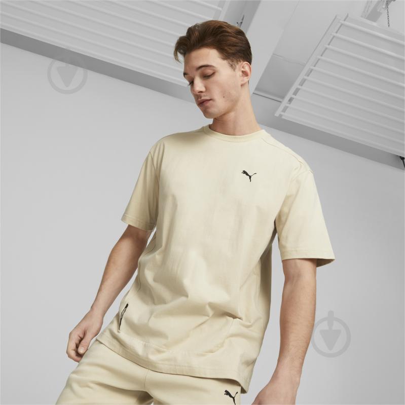 Футболка Puma RAD/CAL TEE 67331688 р.L бежевый - фото 3