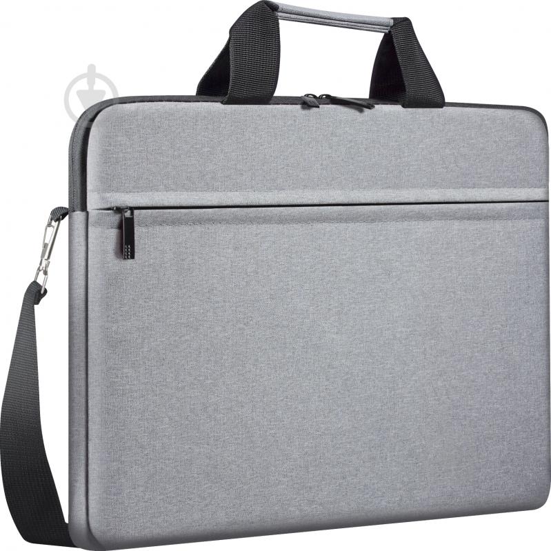 Сумка для ноутбука Defender Tote 15.6" grey (26100) - фото 2