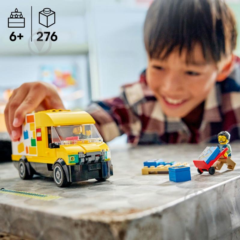 Конструктор LEGO City Фургон LEGO® 60500 - фото 4