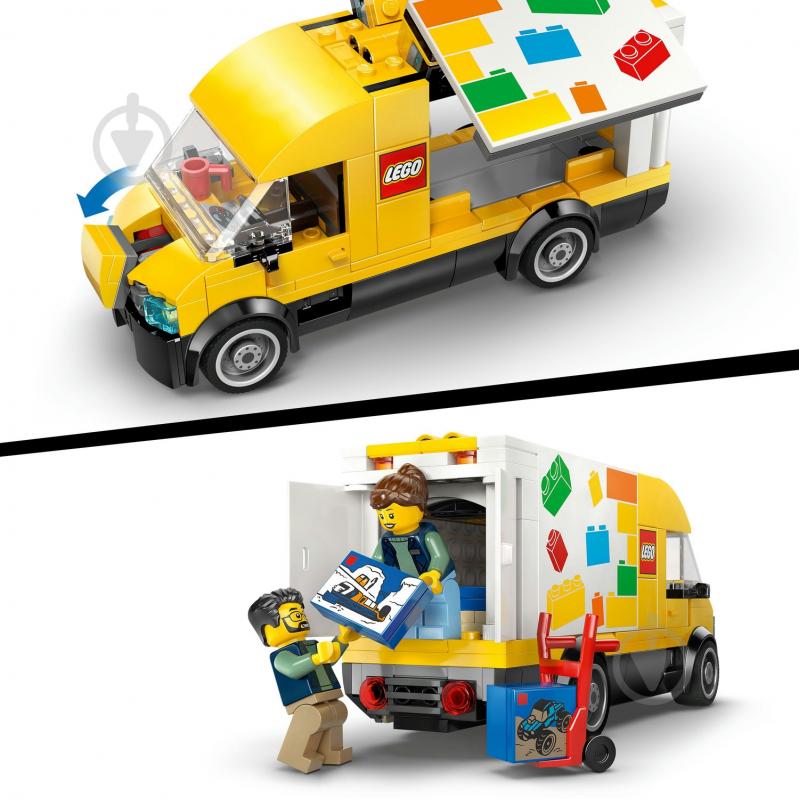Конструктор LEGO City Фургон LEGO® 60500 - фото 8