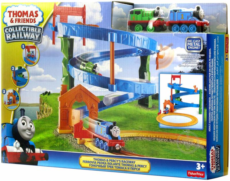 Железная дорога Thomas & Friends Гонка Томаса и Перси BHR97 - фото 2