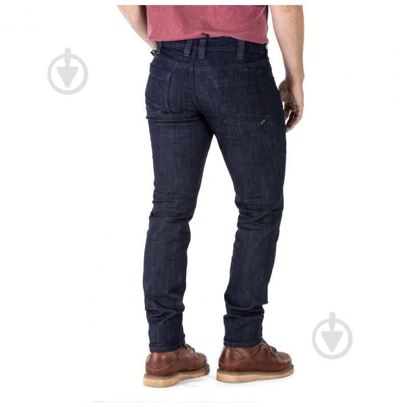 Джинси 5.11 Tactical Тактичні Defender-Flex Slim Jean р. W38/L34 Indigo 74465 - фото 6