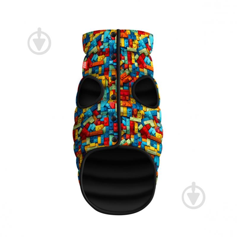 Куртка Waudog рисунок "Блоки" XS25 В 37-40 см С 24-27 см - фото 1 Куртка Waudog рисунок "Блоки" XS25 В 37-40 см С 24-27 см - фото 1