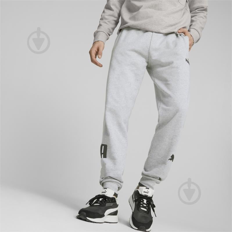 Штани Puma POWER SWEATPANTS TR CL 67332904 р. L сірий - фото 3