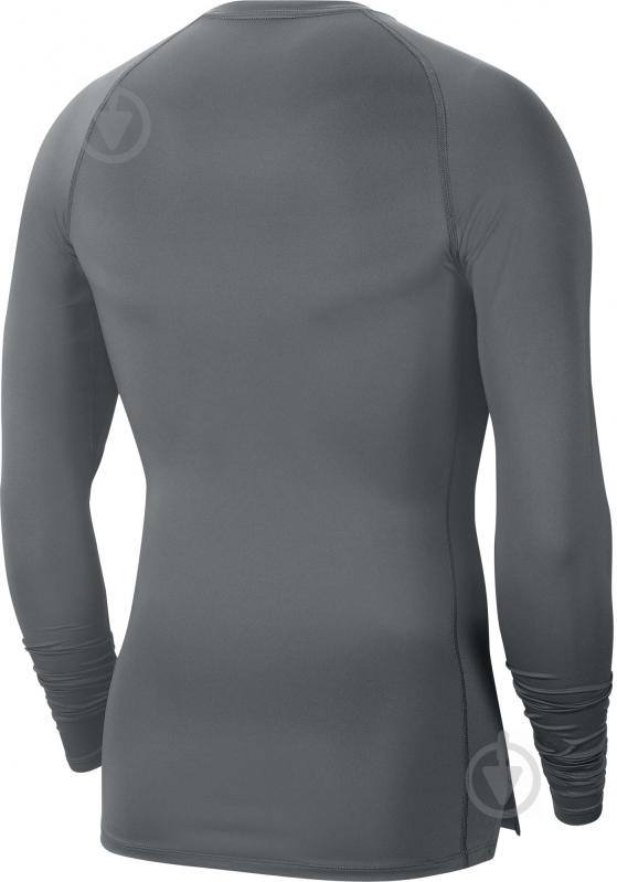 Футболка Nike M NP TOP LS TIGHT BV5588-084 р.XL сірий - фото 2