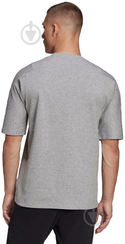 Футболка Adidas HB6597 р.XL серый - фото 2