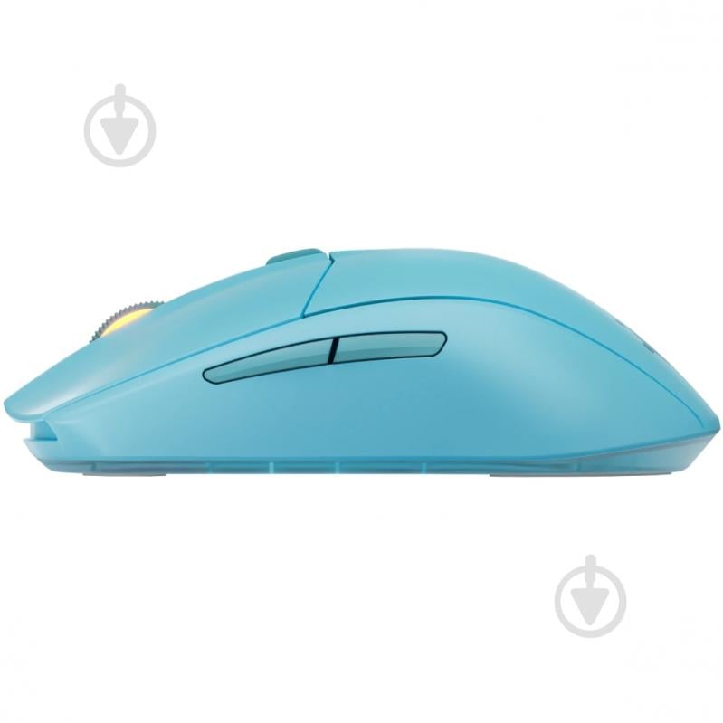 Мышь SteelSeries Rival 3 Gen 2 Wireless aqua blue (62526) - фото 3