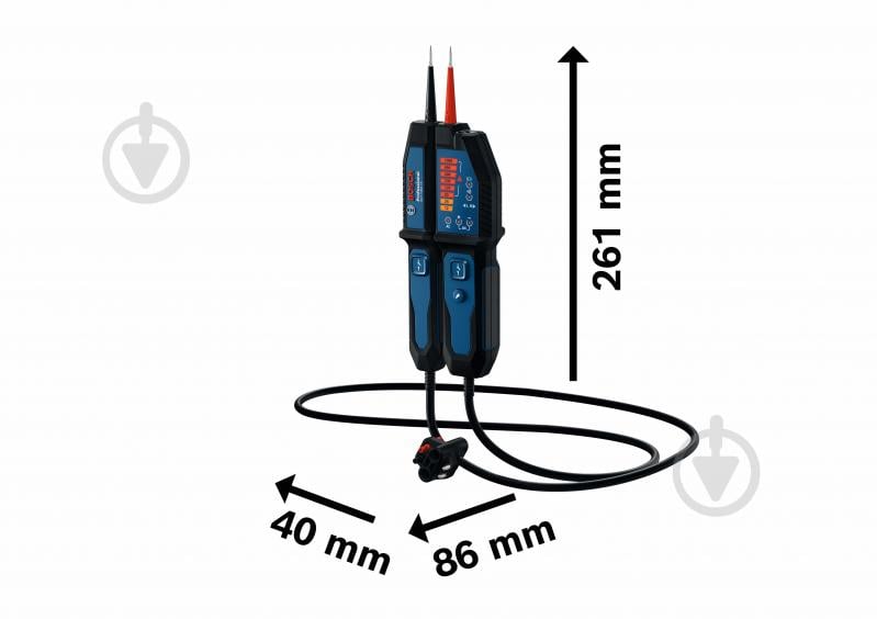 Тестер напряжения Bosch GVT 1000-15 0601077800 - фото 6 Тестер напряжения Bosch GVT 1000-15 0601077800 - фото 6