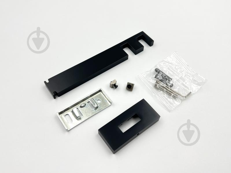 Комплект карниза Quadrum G-TECH двойной 17/350 см черный с белыми крючками - фото 5 Комплект карниза Quadrum G-TECH двойной 17/350 см черный с белыми крючками - фото 5