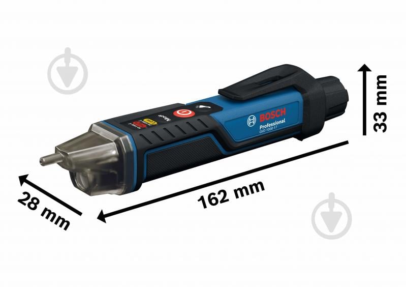 Тестер напруги Bosch безконтактний GVD 1000-17 0601077000 - фото 2
