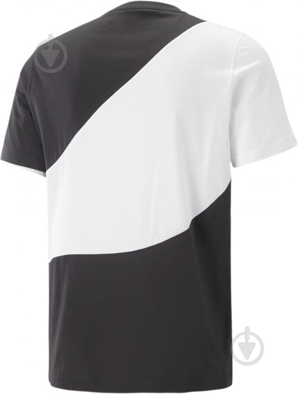 Футболка Puma POWER CAT TEE 67338001 р.S черный - фото 2