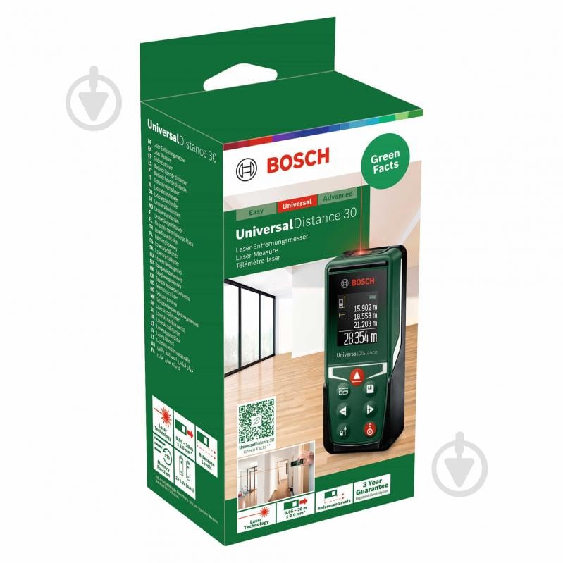 Далекомір лазерний Bosch PLR 25 New 0603672521 - фото 2