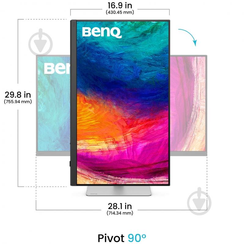Монитор BenQ PD3226G 31,5" (9H.LMVLA.TBE) - фото 10
