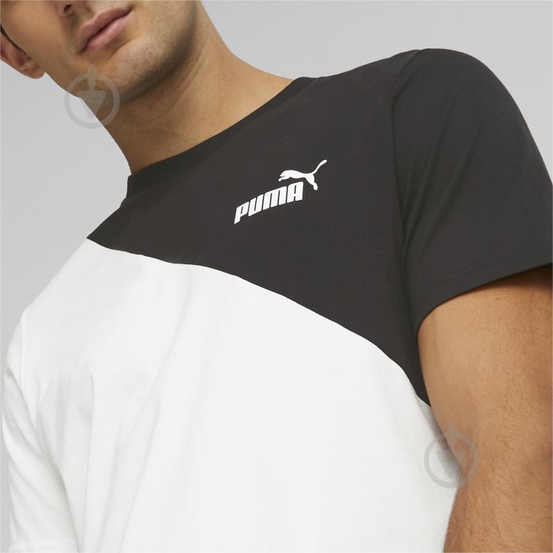 Футболка Puma POWER CAT TEE 67338037 р.S зеленый - фото 4