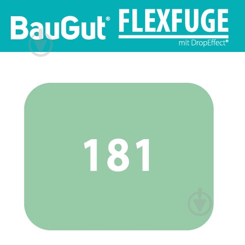 Фуга BauGut FLEXFUGE 181 (ширина шва до 8 мм) 2 кг зеленый - фото 2