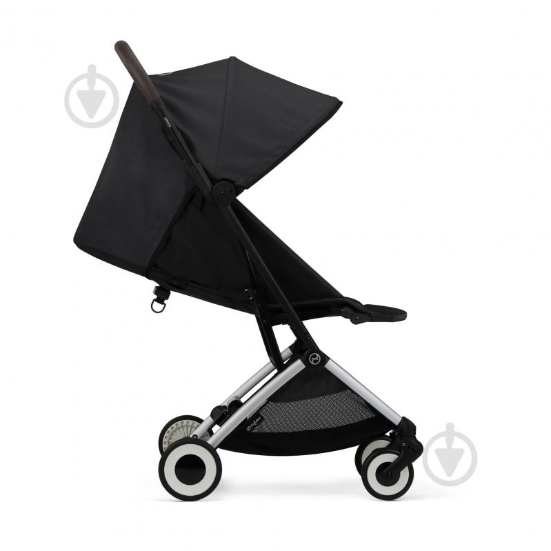 Коляска прогулочная Cybex Orfeo SLV Moon Black - фото 6