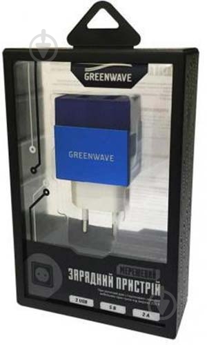 Зарядний пристрій Greenwave CH-TC-224L blue - фото 4