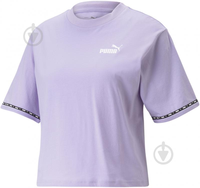 Футболка Puma PUMA POWER TAPE TEE 67362625 р.L фіолетовий - фото 1