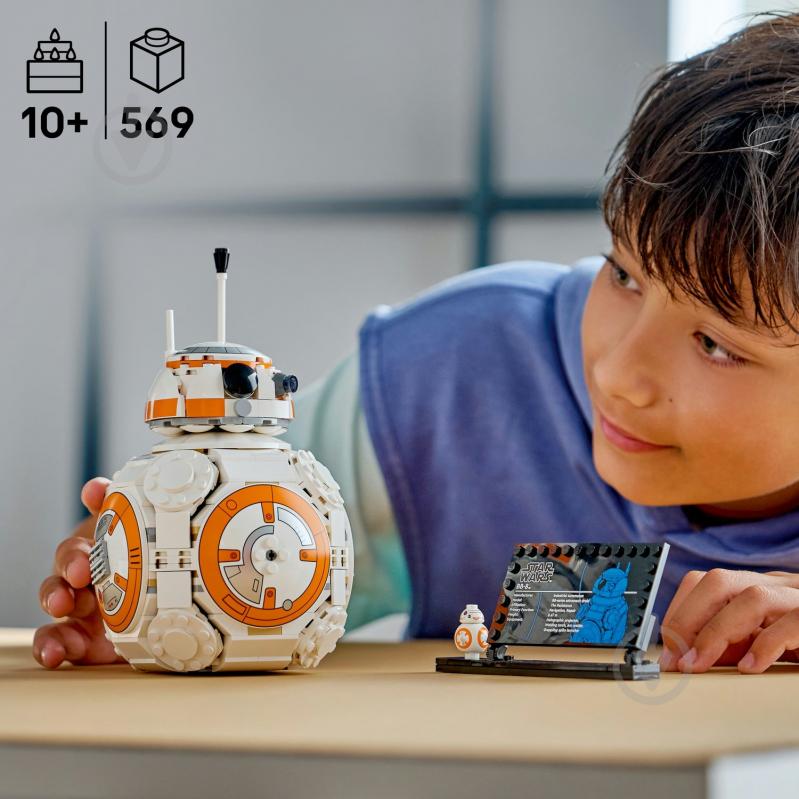 Конструктор LEGO Star Wars Дроид-астромеханик BB-8™ 75452 - фото 4