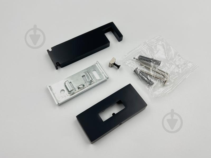 Комплект карниза Quadrum G-TECH одинарный 15/160 см черный/сталь с черными крючками - фото 4 Комплект карниза Quadrum G-TECH одинарный 15/160 см черный/сталь с черными крючками - фото 4