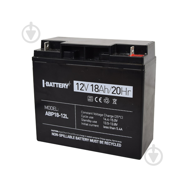 Батарея аккумуляторная для ИБП I-Battery ABP18-12L - фото 1