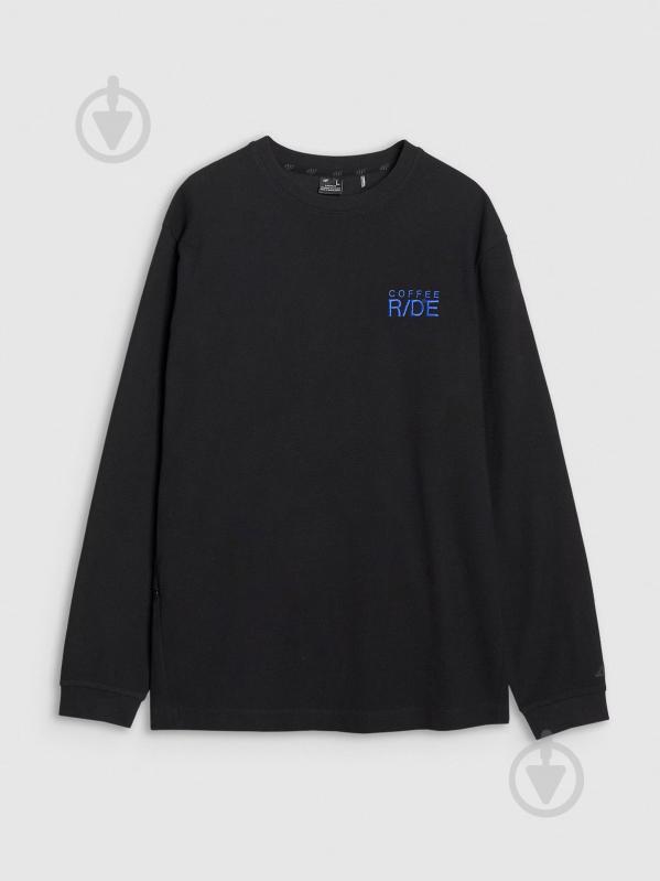 Футболка 4F LONGSLEEVE M390 4FWSS25TLONM390-20S р.S чорний - фото 6 Футболка 4F LONGSLEEVE M390 4FWSS25TLONM390-20S р.S чорний - фото 6