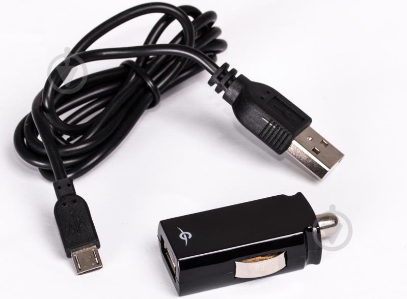 Зарядное устройство в автомобиль GLOBAL MSH-SC-031 (1USB2.1A) MICRO USB - фото 2