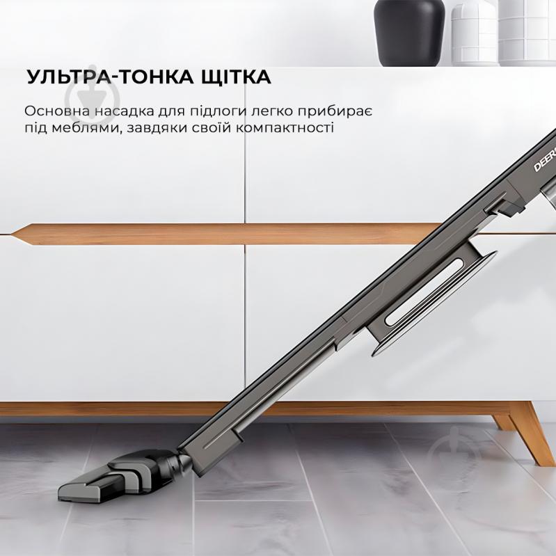 Пылесос Deerma Stick Vacuum Cleaner Cord DX700S grey - фото 4