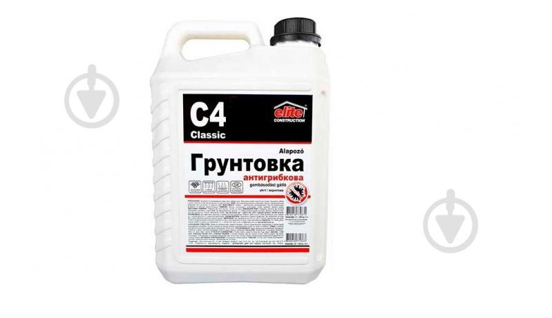 Ґрунтовка фунгіцидна Elite Construction Антигрибкова Класик C4 5 л - фото 3