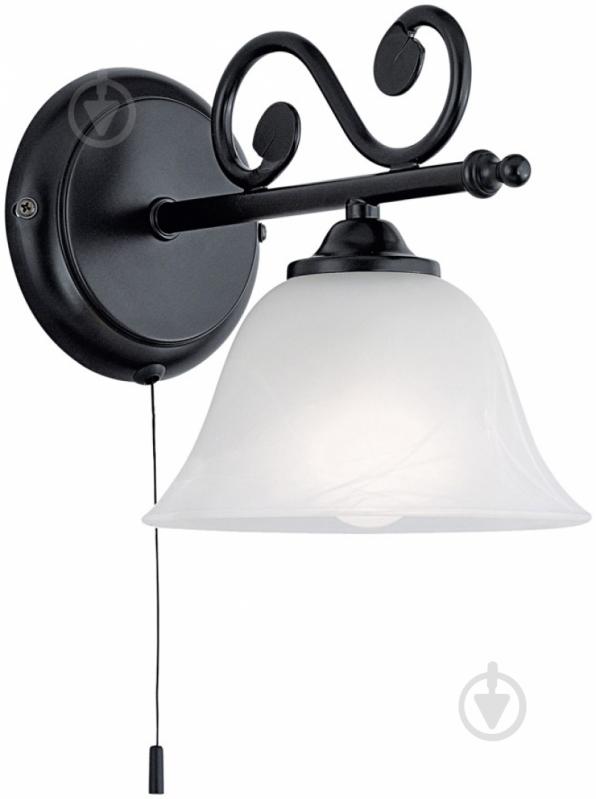 Бра Eglo 91006 Murcia 1x40 Вт E27 черный - фото 1