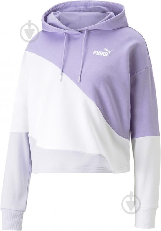 Джемпер Puma PUMA POWER CAT HOODIE TR 67397725 р.S фіолетовий - фото 1