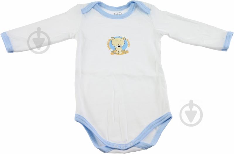 Боди Sweet baby Кроха лодочка р.62 белый с рисунком 012.548.1р - фото 2