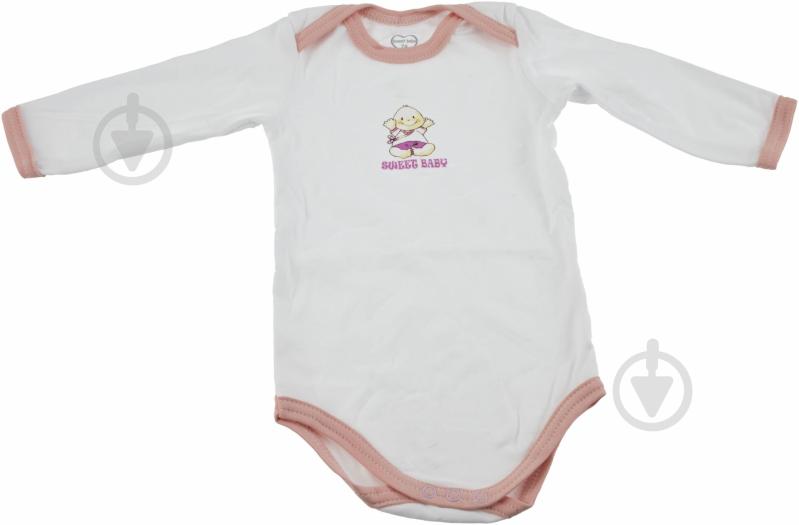 Боди Sweet baby Кроха лодочка р.74 белый с рисунком 012.548.1р - фото 1