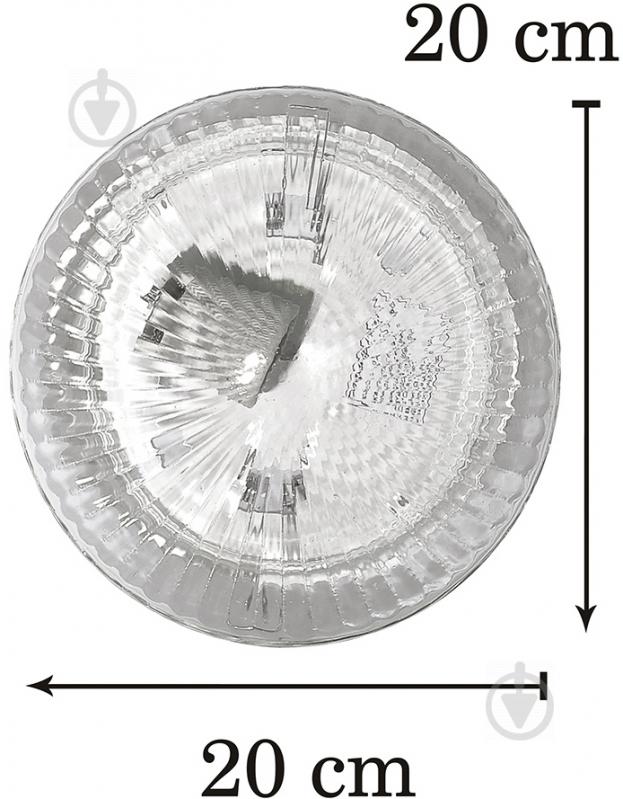 Светильник настенный Vesta Light НББ 1x60 Вт E27 белый 16010 - фото 3