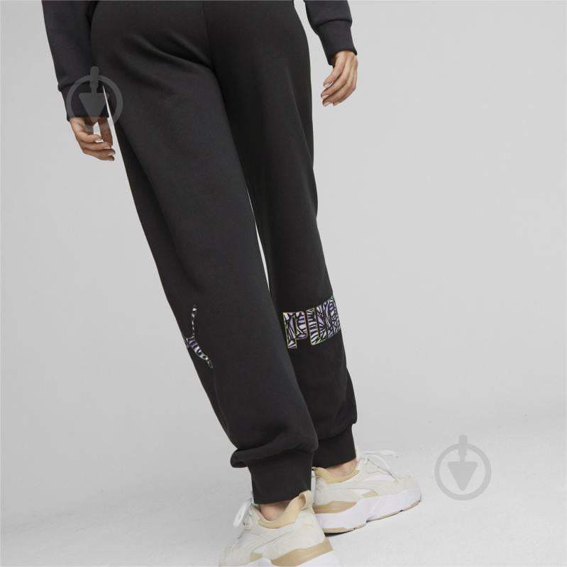 Штани Puma PUMA POWER NOVA SHINE COLORBLOCK HIGH-WAIST PANTS TR 67444701 р. M чорний - фото 4