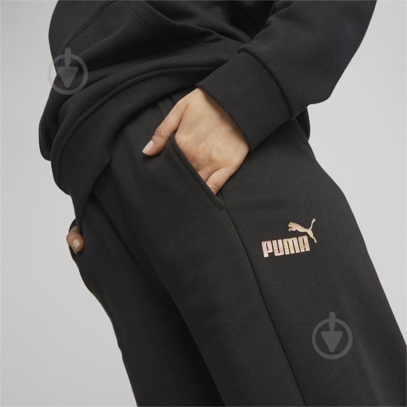 Штани Puma PUMA POWER NOVA SHINE COLORBLOCK HIGH-WAIST PANTS TR 67444701 р. M чорний - фото 5