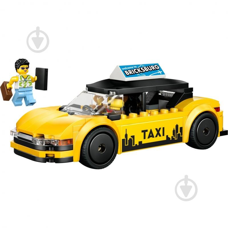 Конструктор LEGO City Желтое такси 60487 - фото 3