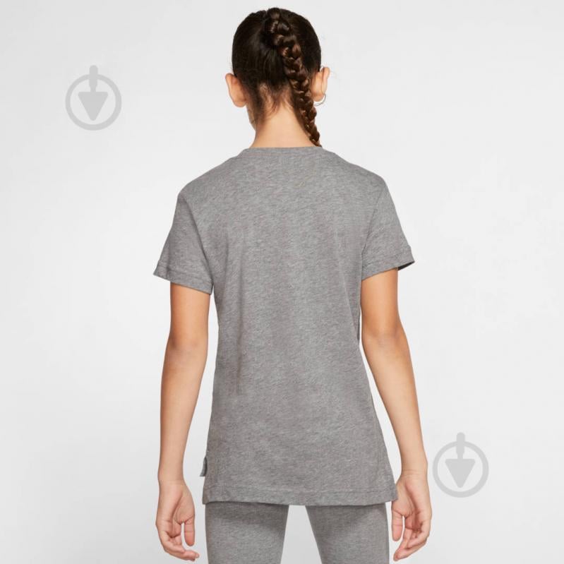 Футболка Nike G NSW TEE DPTL BASIC FUTURA AR5088-092 р.XS серый - фото 5