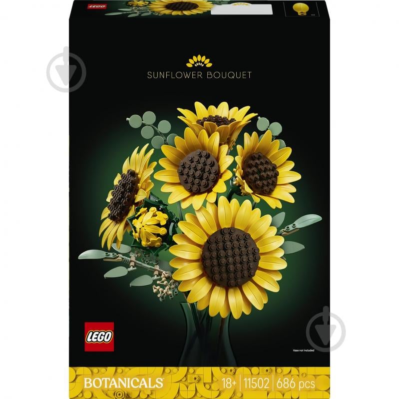 Конструктор LEGO Botanical Букет соняшників 11502 - фото 1