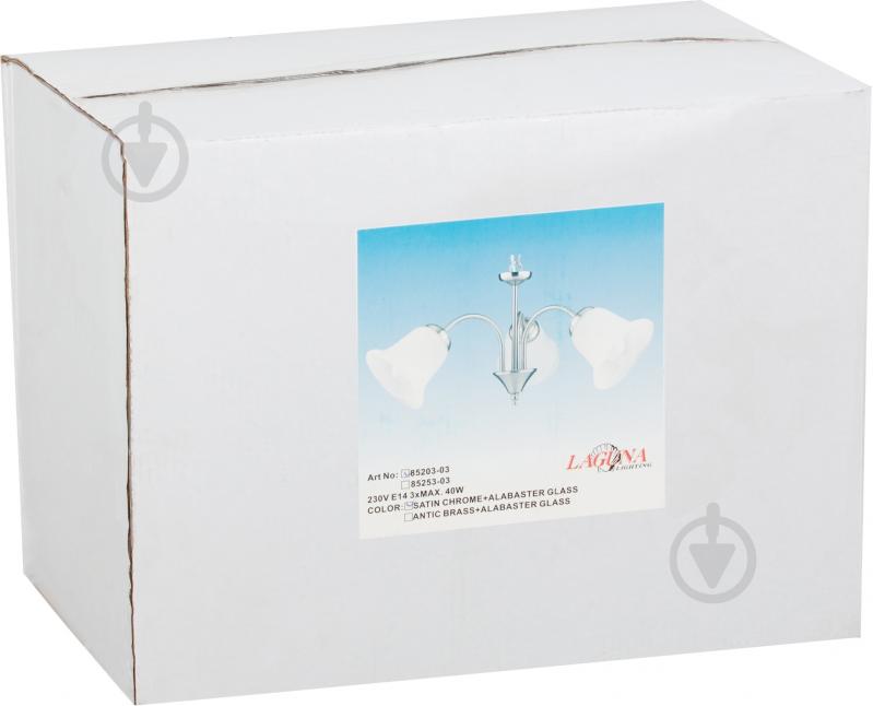 Люстра подвесная Laguna Lighting BORE 3xE14 хром - фото 3