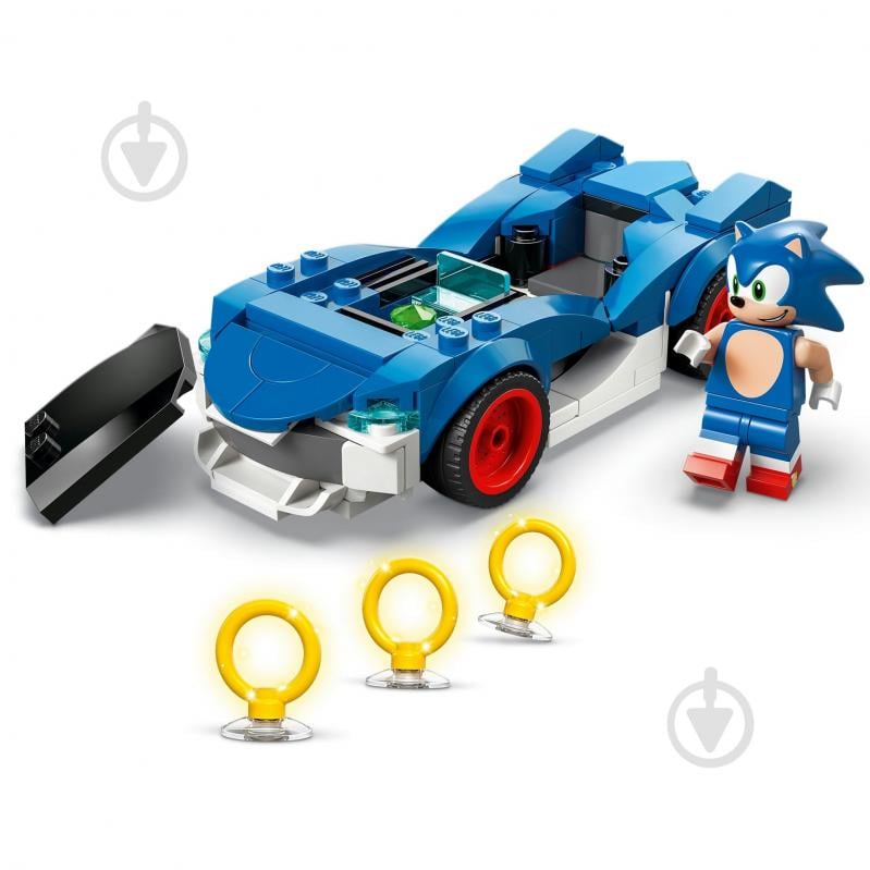 Конструктор LEGO Sonic Соник: спидстер «Молния» 77117 - фото 3 Конструктор LEGO Sonic Соник: спидстер «Молния» 77117 - фото 3
