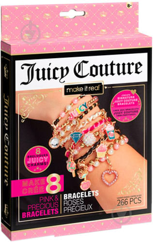 Набір для створення шарм-браслетів Juicy Couture Рожевий зорепад MR4432 - фото 1