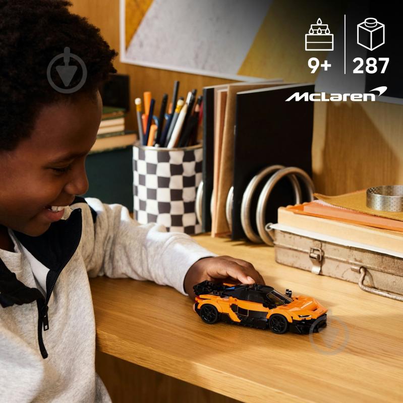 Конструктор LEGO Speed Champions McLaren W1 77257 - фото 4
