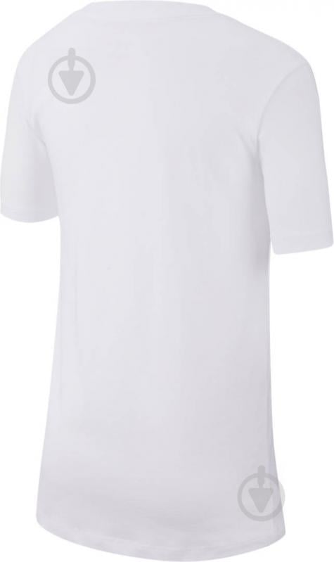 Футболка Nike B NSW TEE JDI SWOOSH AR5249-100 р.S белый - фото 2