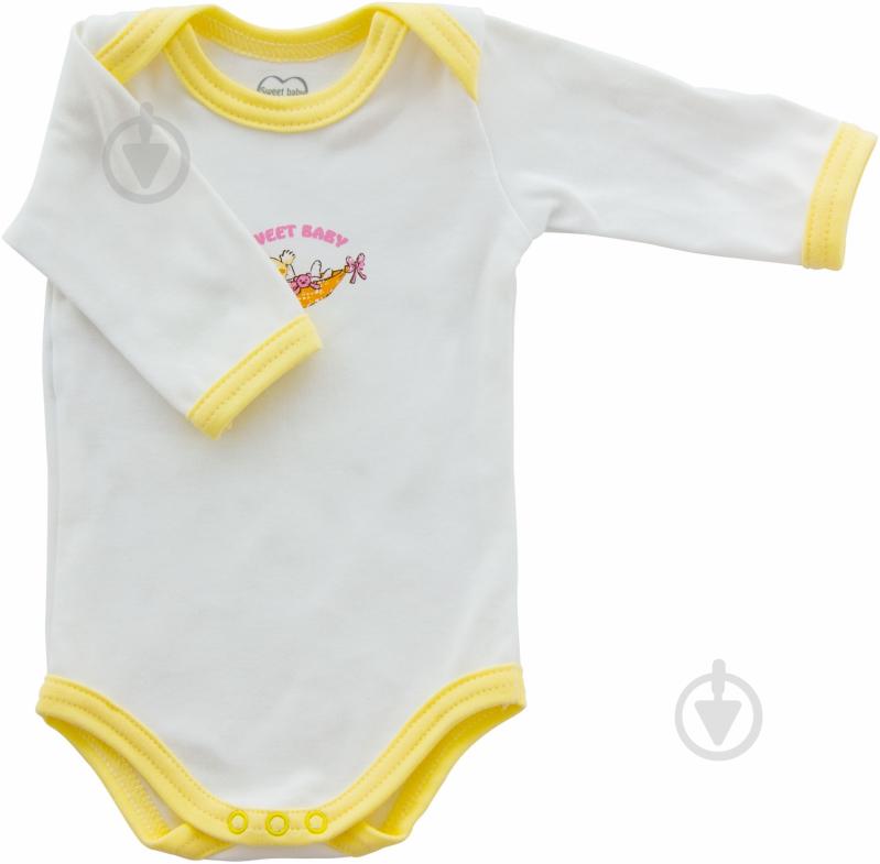 Боди Sweet baby Кроха лодочка р.80 012.548.1Кж - фото 1 Боди Sweet baby Кроха лодочка р.80 012.548.1Кж - фото 1