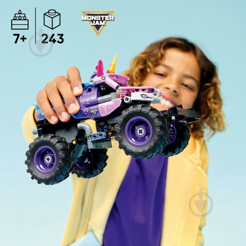Конструктор LEGO Technic Monster Jam™ Sparkle Smash™ с функцией Pull-Back 42220 - фото 4