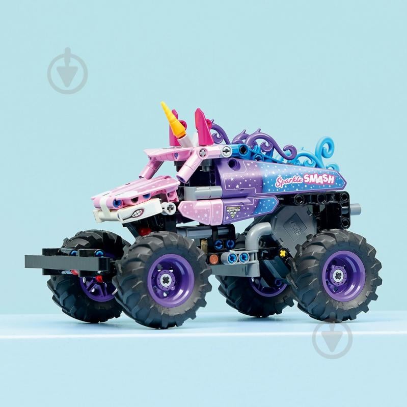 Конструктор LEGO Technic Monster Jam™ Sparkle Smash™ с функцией Pull-Back 42220 - фото 7