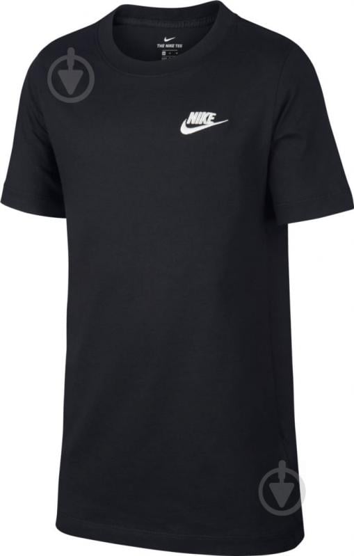 Футболка Nike B NSW TEE EMB FUTURA AR5254-010 р.L черный - фото 1